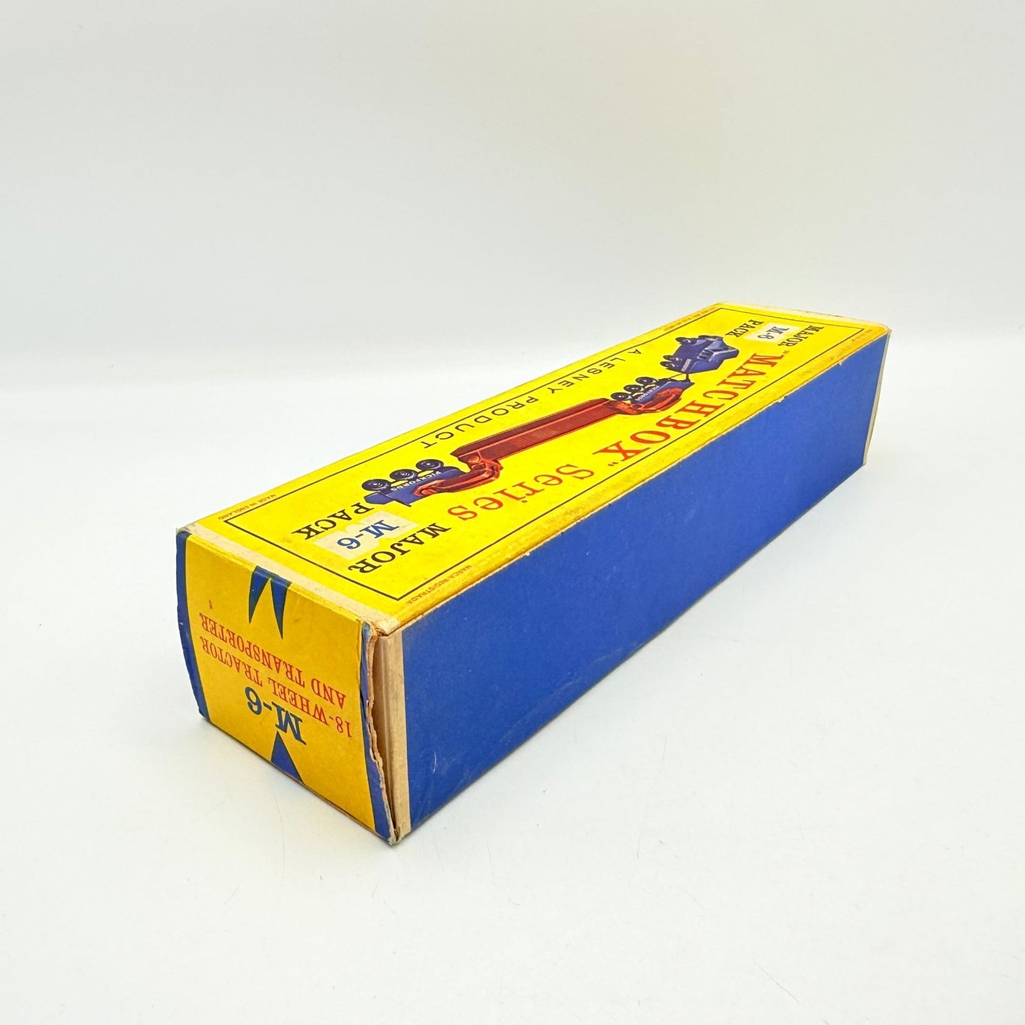 Matchbox Lesney M - 6 200 Ton Transporter Pickfords Major Pack Rare D Box - Magic Matchbox