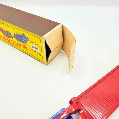 Matchbox Lesney M - 6 200 Ton Transporter Pickfords Major Pack Rare D Box - Magic Matchbox