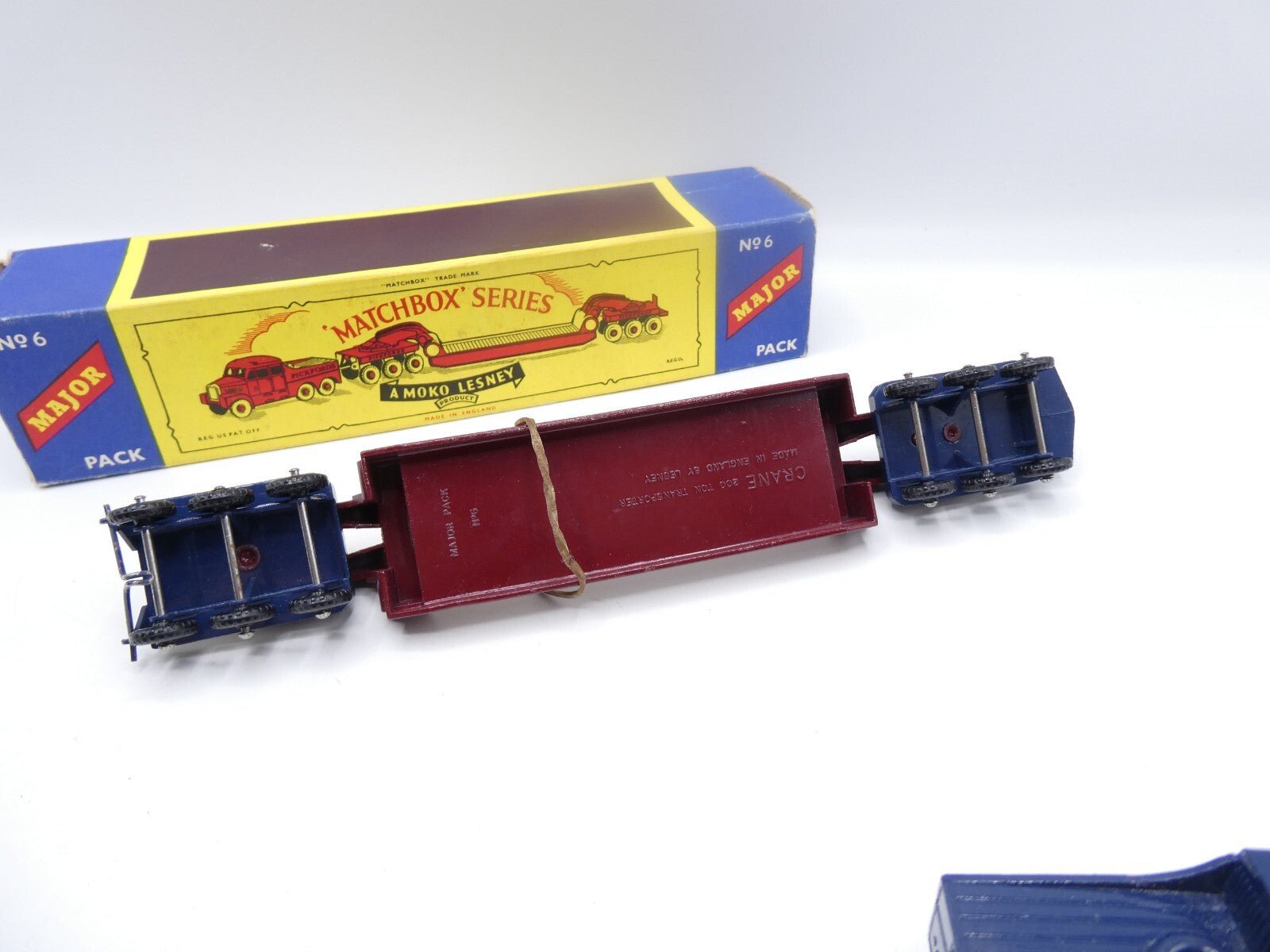 Matchbox Lesney M - 6 Pickford 200 Tin Transporter Major Pack - Magic Matchbox