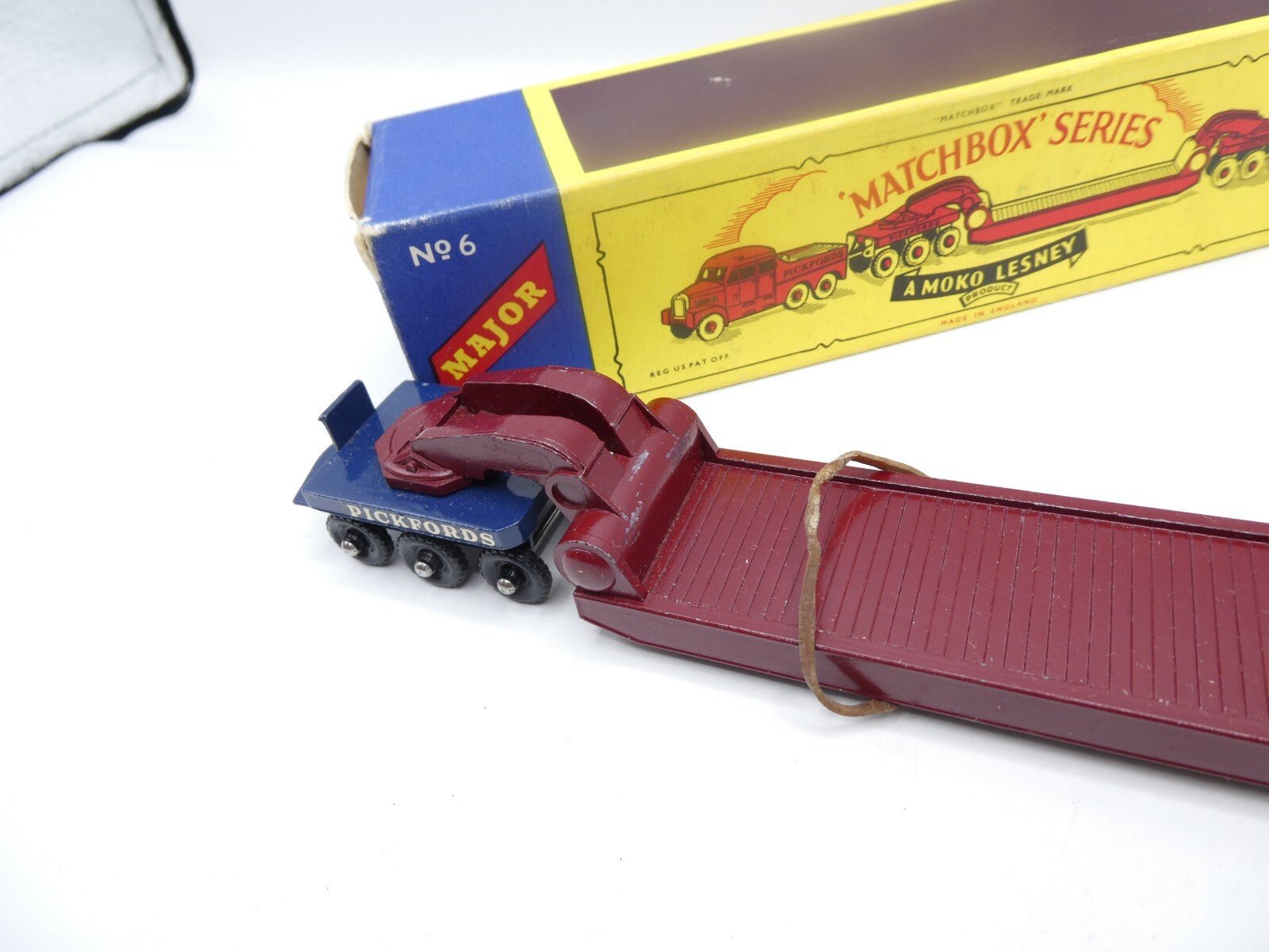 Matchbox Lesney M - 6 Pickford 200 Tin Transporter Major Pack - Magic Matchbox