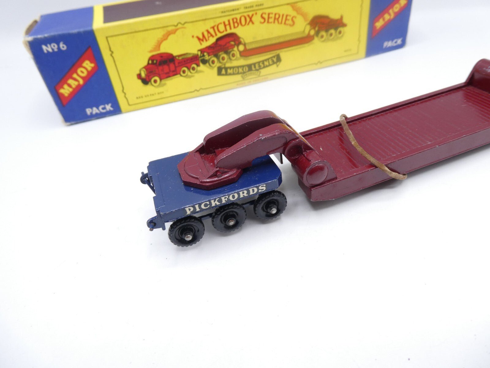 Matchbox Lesney M - 6 Pickford 200 Tin Transporter Major Pack - Magic Matchbox