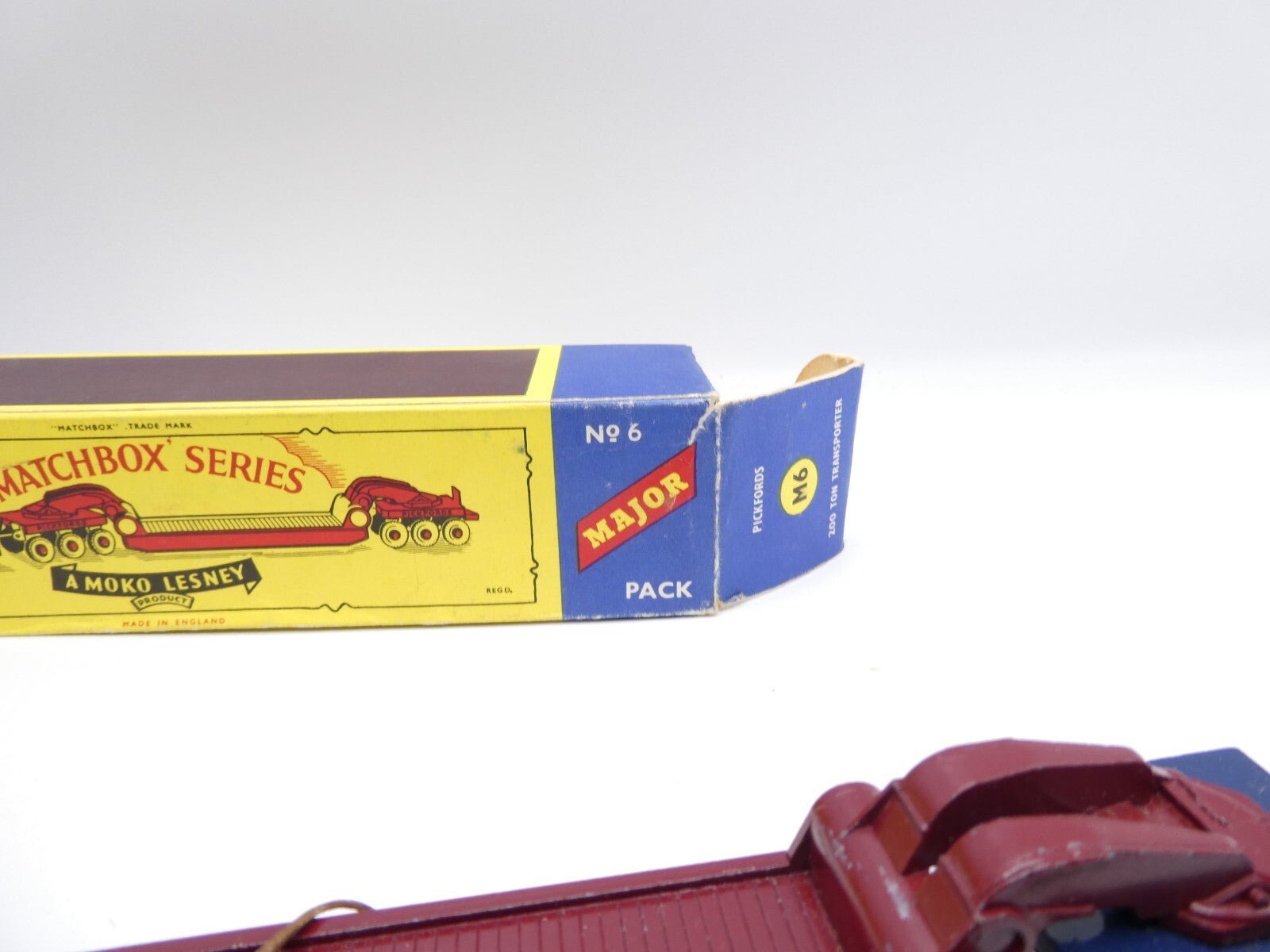 Matchbox Lesney M - 6 Pickford 200 Tin Transporter Major Pack - Magic Matchbox