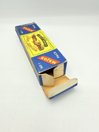 Matchbox Lesney Major Pack M - 1 Caterpillar Earth Scraper - Magic Matchbox