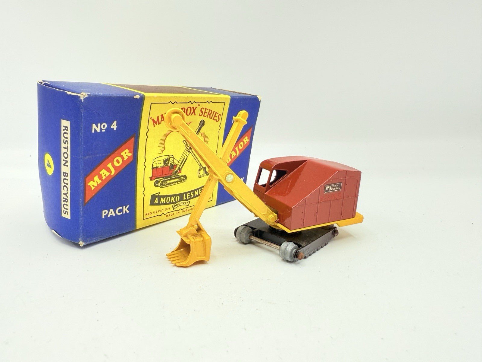 Matchbox Lesney Major Pack M - 4 Ruston Bucyrus - Magic Matchbox
