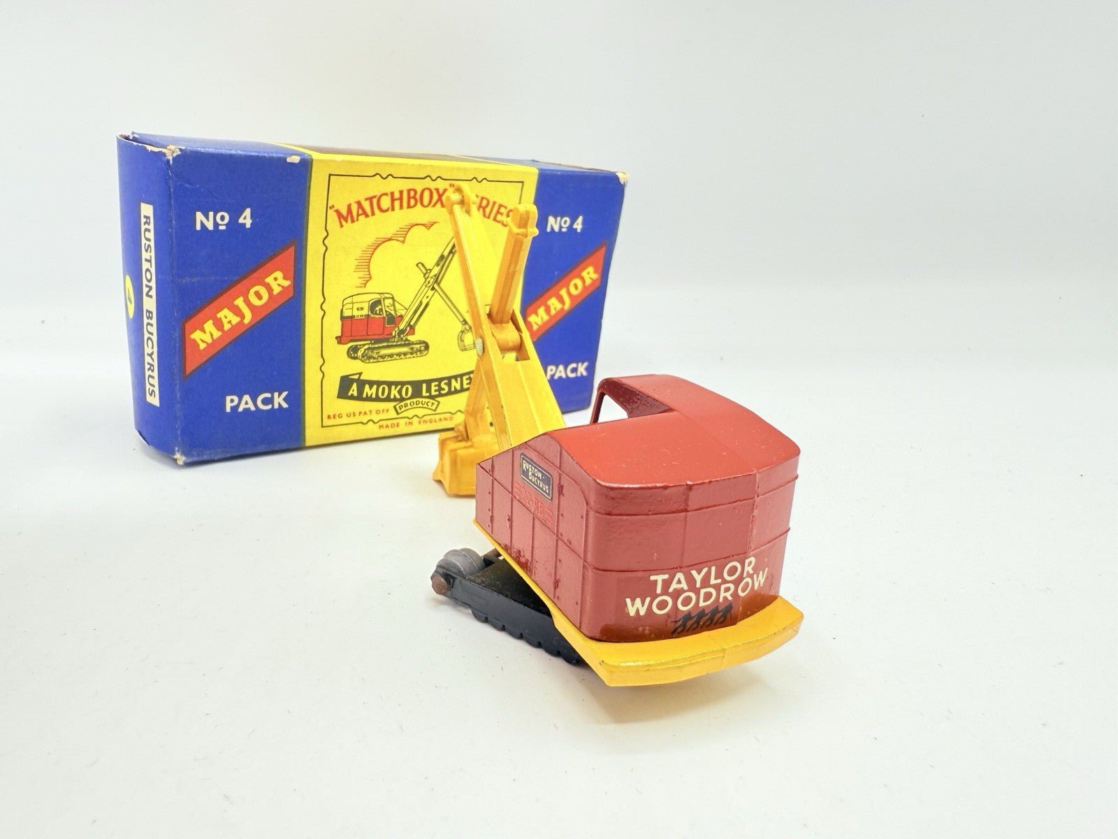 Matchbox Lesney Major Pack M - 4 Ruston Bucyrus - Magic Matchbox