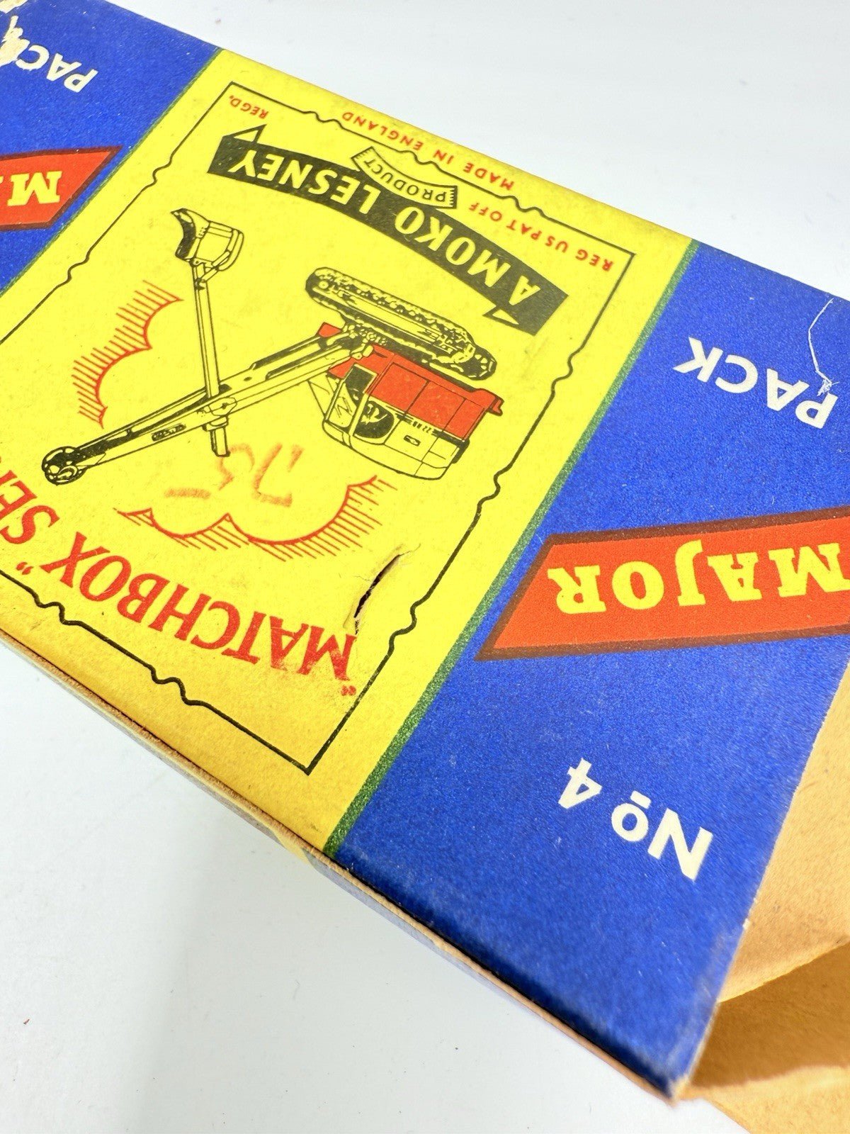 Matchbox Lesney Major Pack M - 4 Ruston Bucyrus - Magic Matchbox