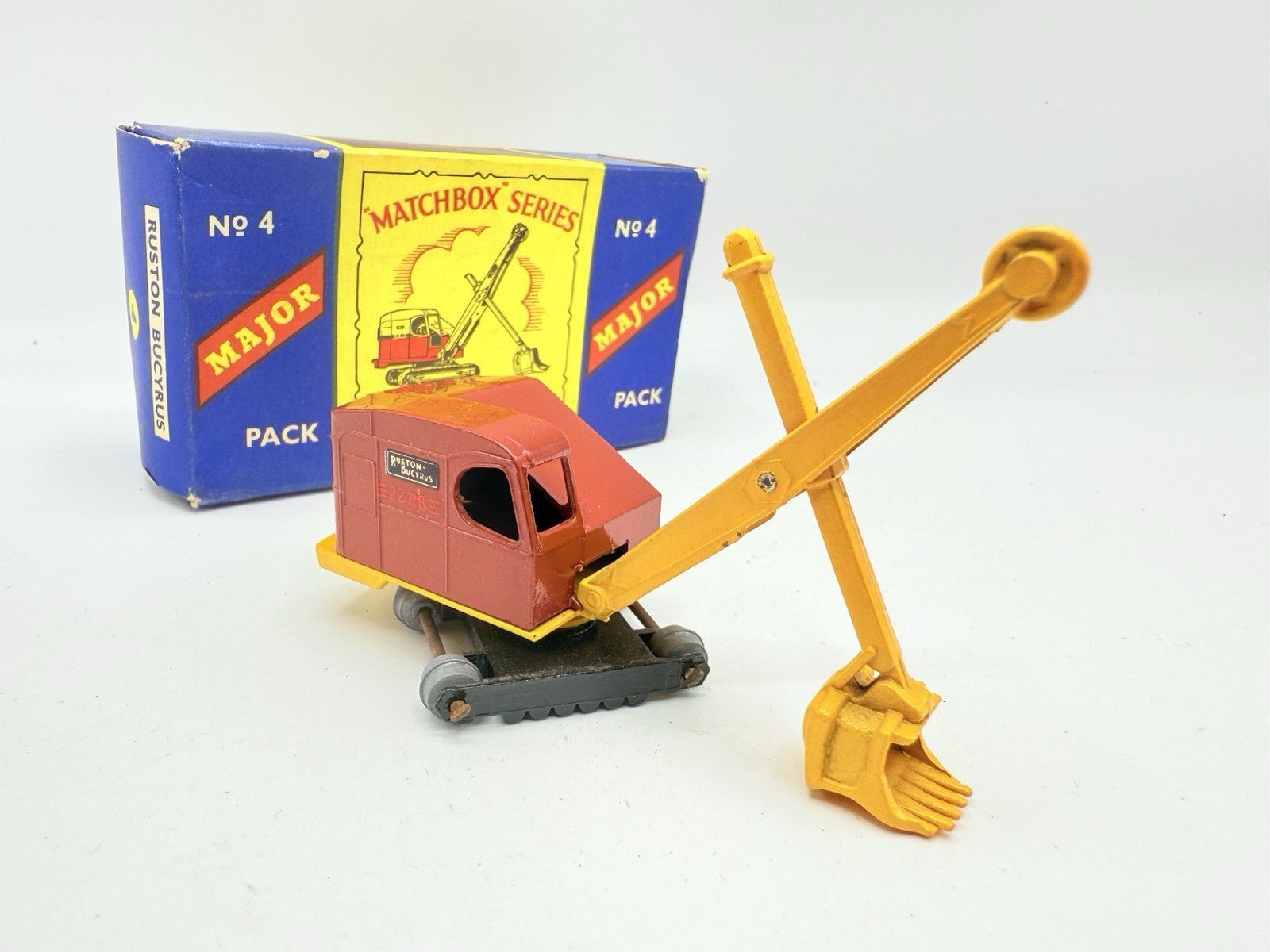 Matchbox Lesney Major Pack M - 4 Ruston Bucyrus - Magic Matchbox
