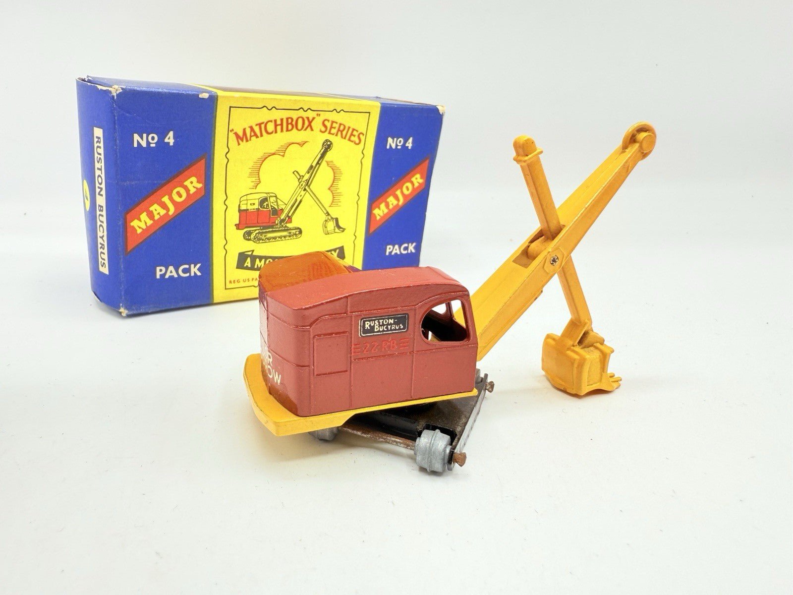 Matchbox Lesney Major Pack M - 4 Ruston Bucyrus - Magic Matchbox