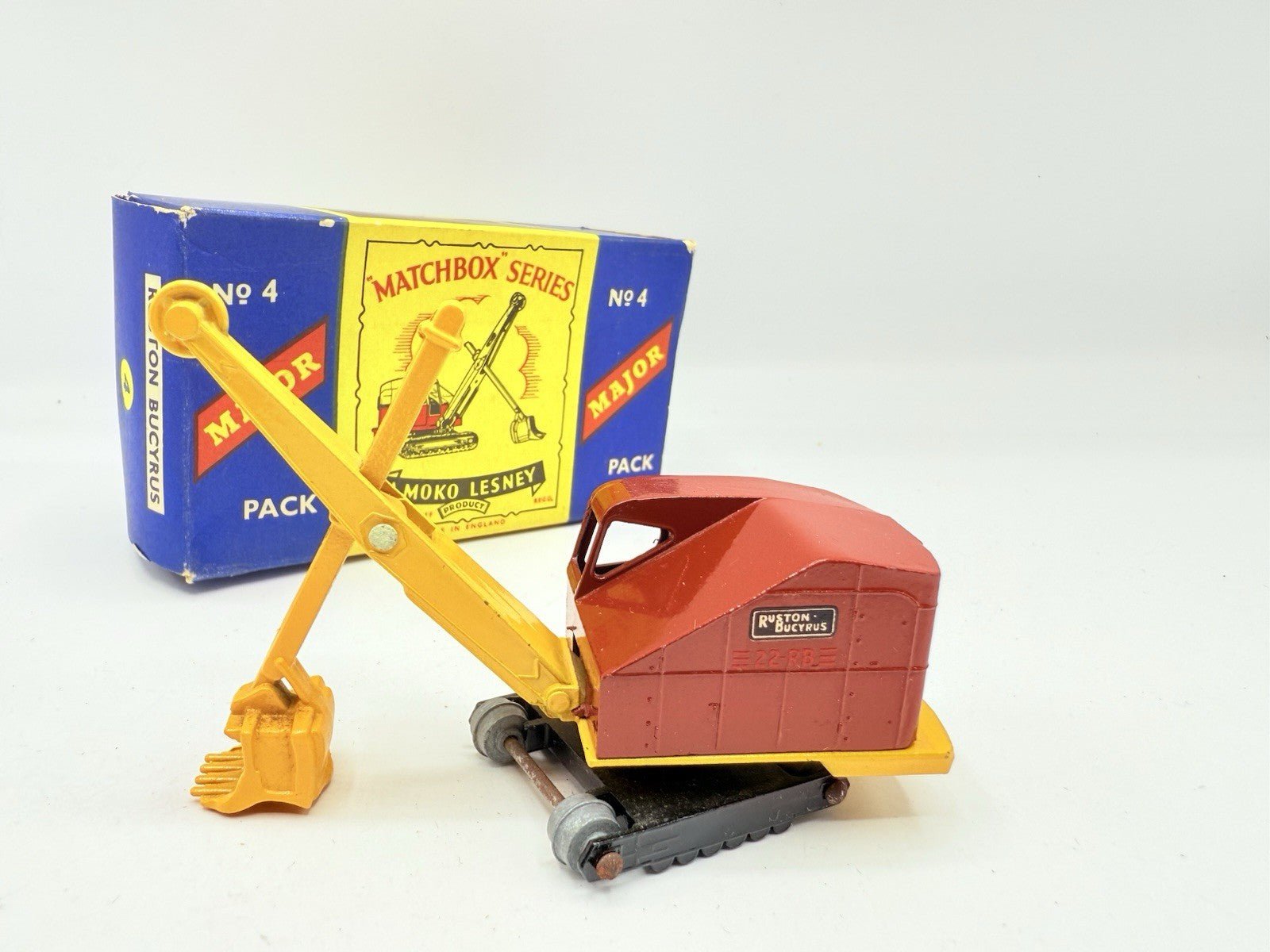 Matchbox Lesney Major Pack M - 4 Ruston Bucyrus - Magic Matchbox