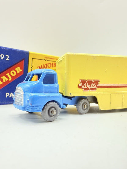 Matchbox Lesney Major Pack M2 Articulated Model Bedford Walls - Magic Matchbox