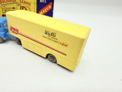 Matchbox Lesney Major Pack M2 Bedford Walls Ice Cream Truck - Magic Matchbox