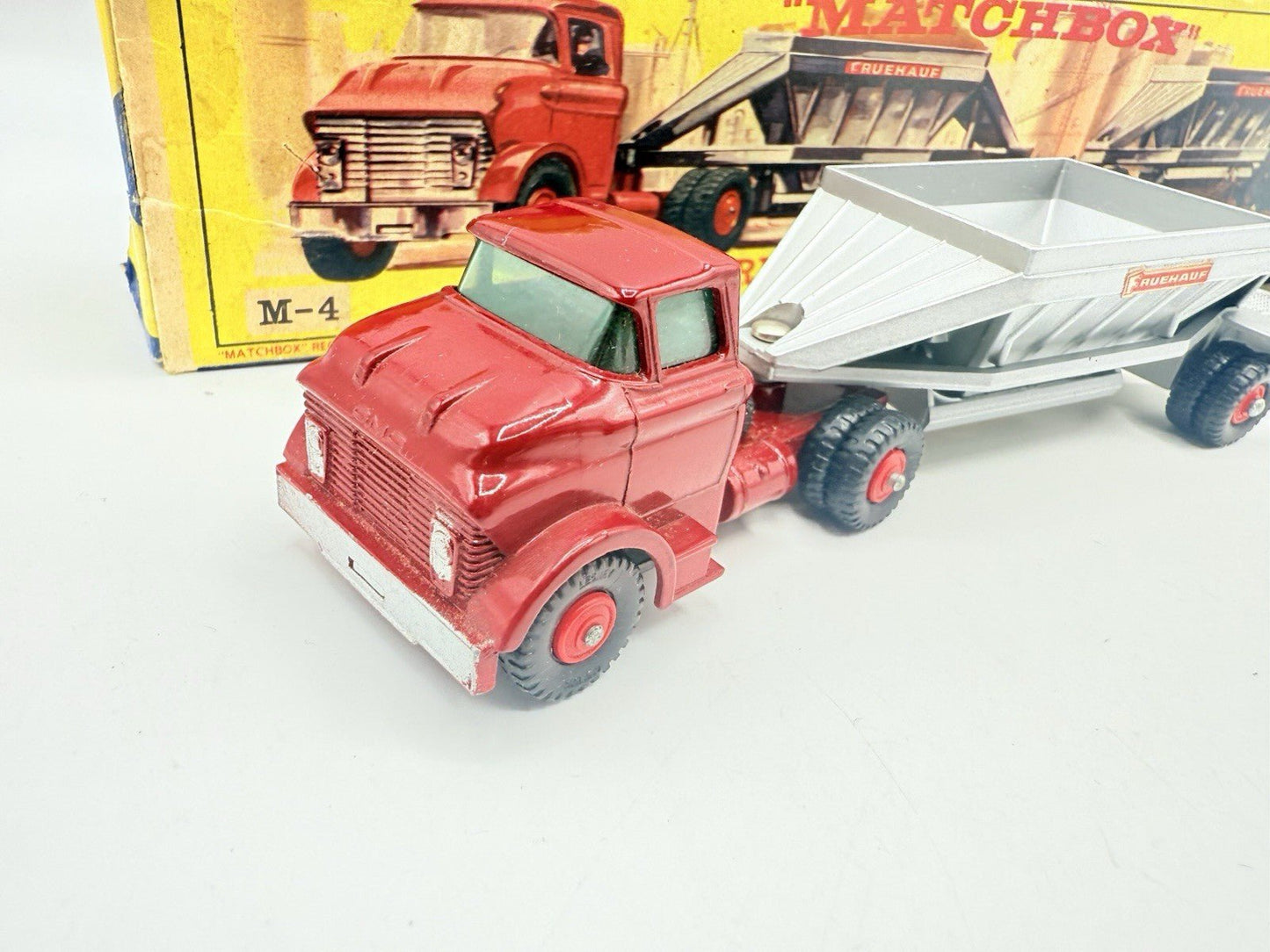 Matchbox Lesney Major Pack M4 Fruehauf Hopper Train - Magic Matchbox