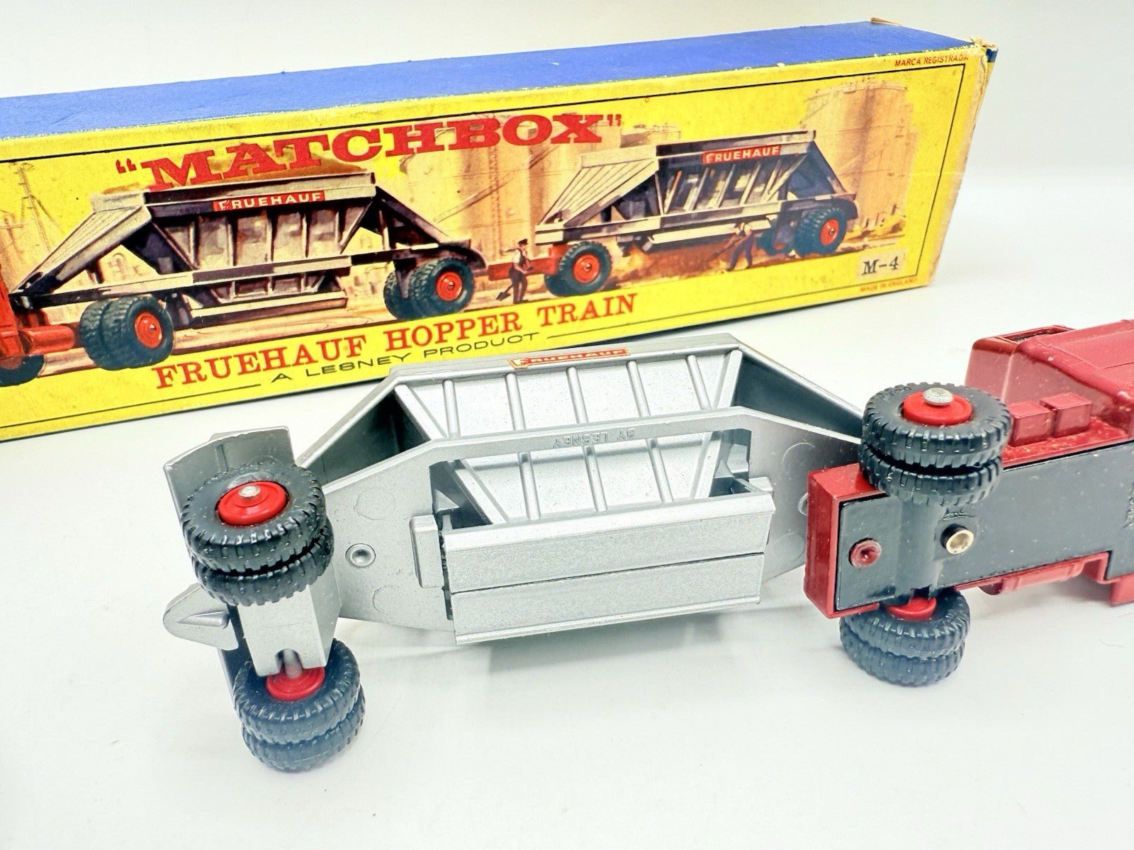 Matchbox Lesney Major Pack M4 Fruehauf Hopper Train - Magic Matchbox