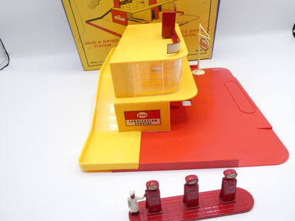 Matchbox Lesney MG - 1 Series Sales and Service Station - Repaired Base - Magic Matchbox