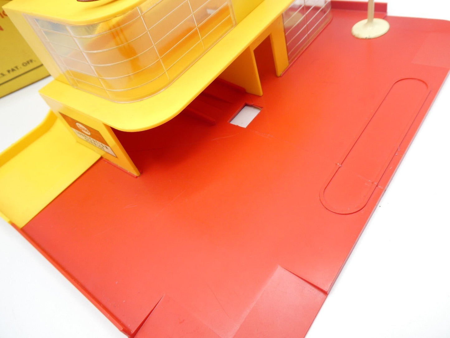 Matchbox Lesney MG - 1 Series Sales and Service Station - Repaired Base - Magic Matchbox