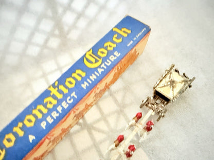 Matchbox Lesney Moko Miniature Queen's Coronation Coach Complete Box - Magic Matchbox