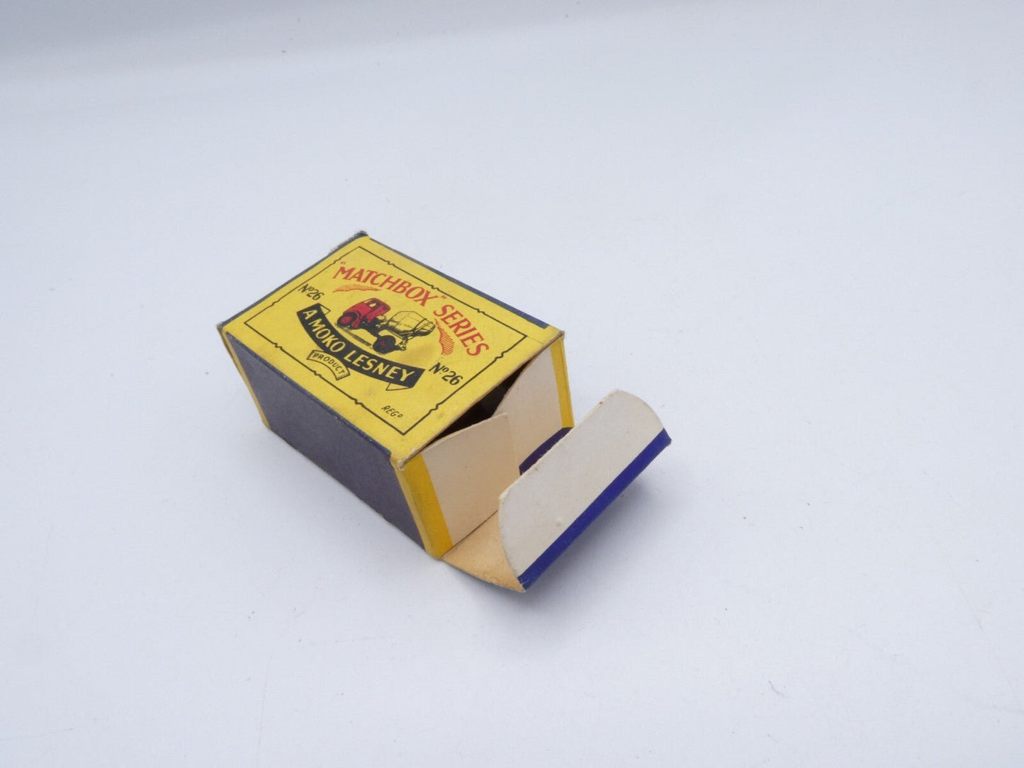 Matchbox Lesney No.26a ERF Cement Mixer - Near Mint & Boxed - Metal Wheels - Magic Matchbox