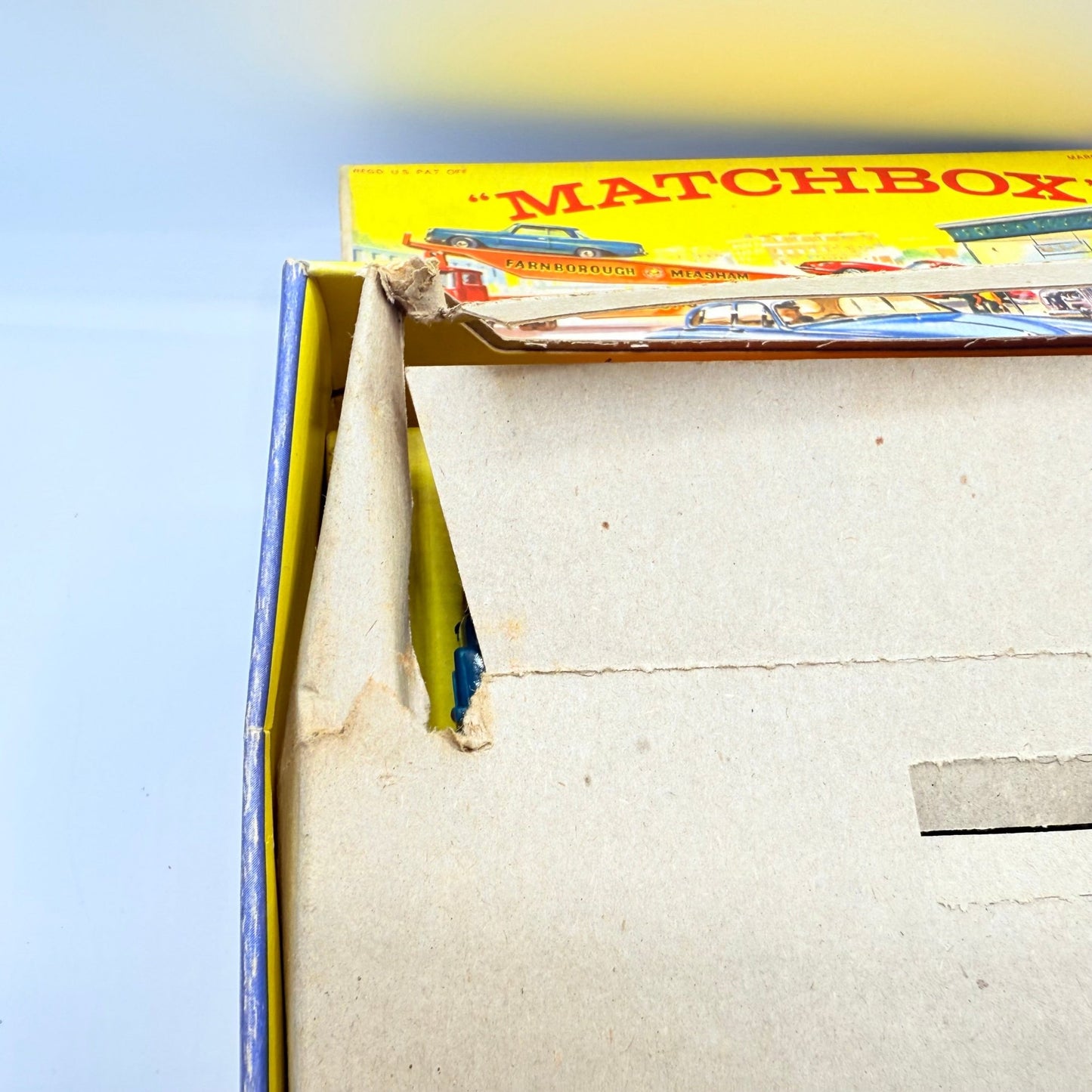 Matchbox Lesney Rare G - 2 Car Transporter Gift Set & Transit Card. - Magic Matchbox