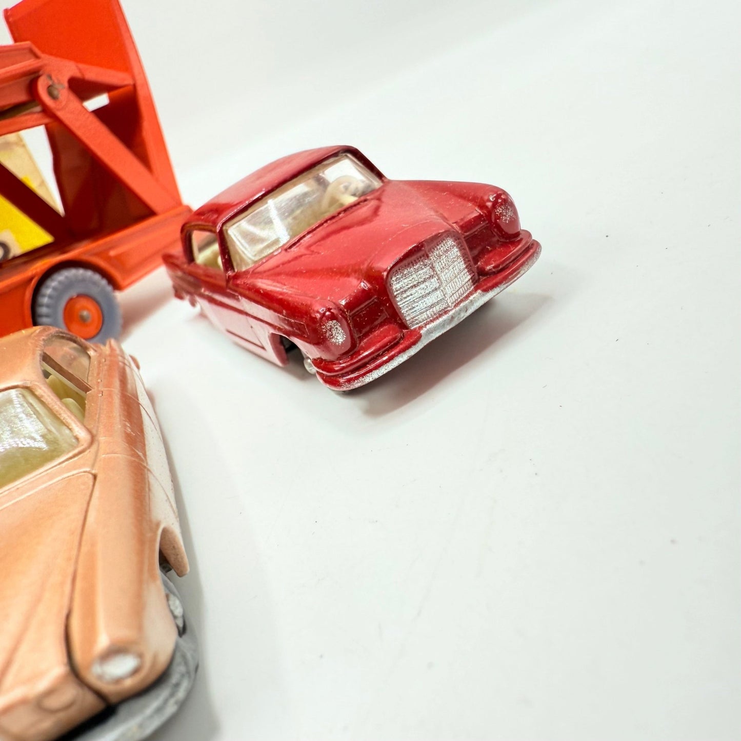 Matchbox Lesney Rare G - 2 Car Transporter Gift Set & Transit Card. - Magic Matchbox