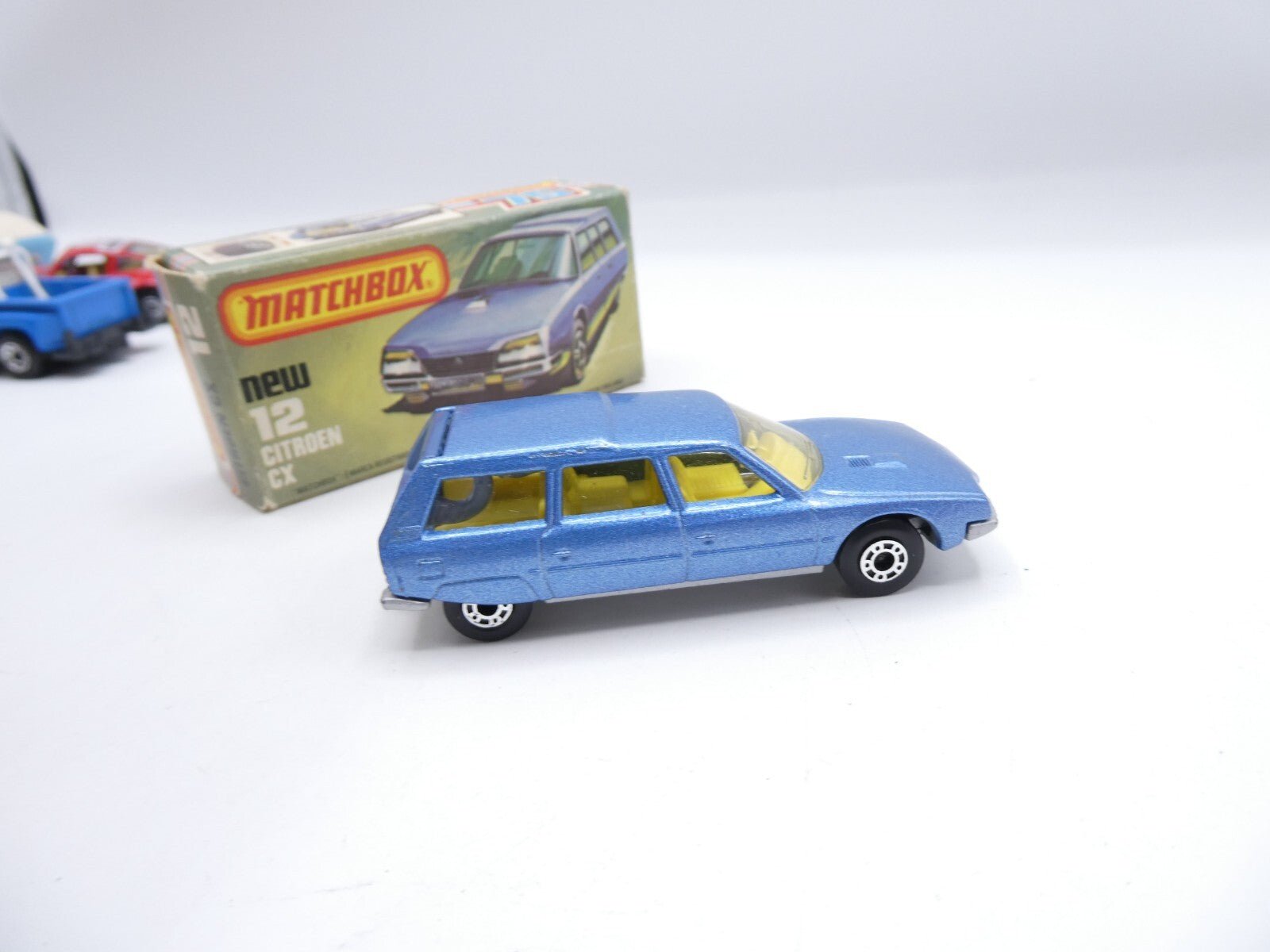 Matchbox Lesney Superfast 12 CITROEN CX Lighter Blue - Very Near Mint - Magic Matchbox