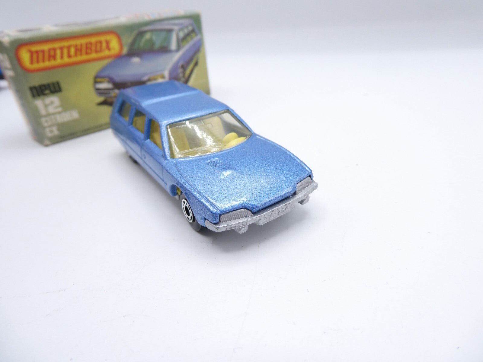 Matchbox Lesney Superfast 12 CITROEN CX Lighter Blue - Very Near Mint - Magic Matchbox