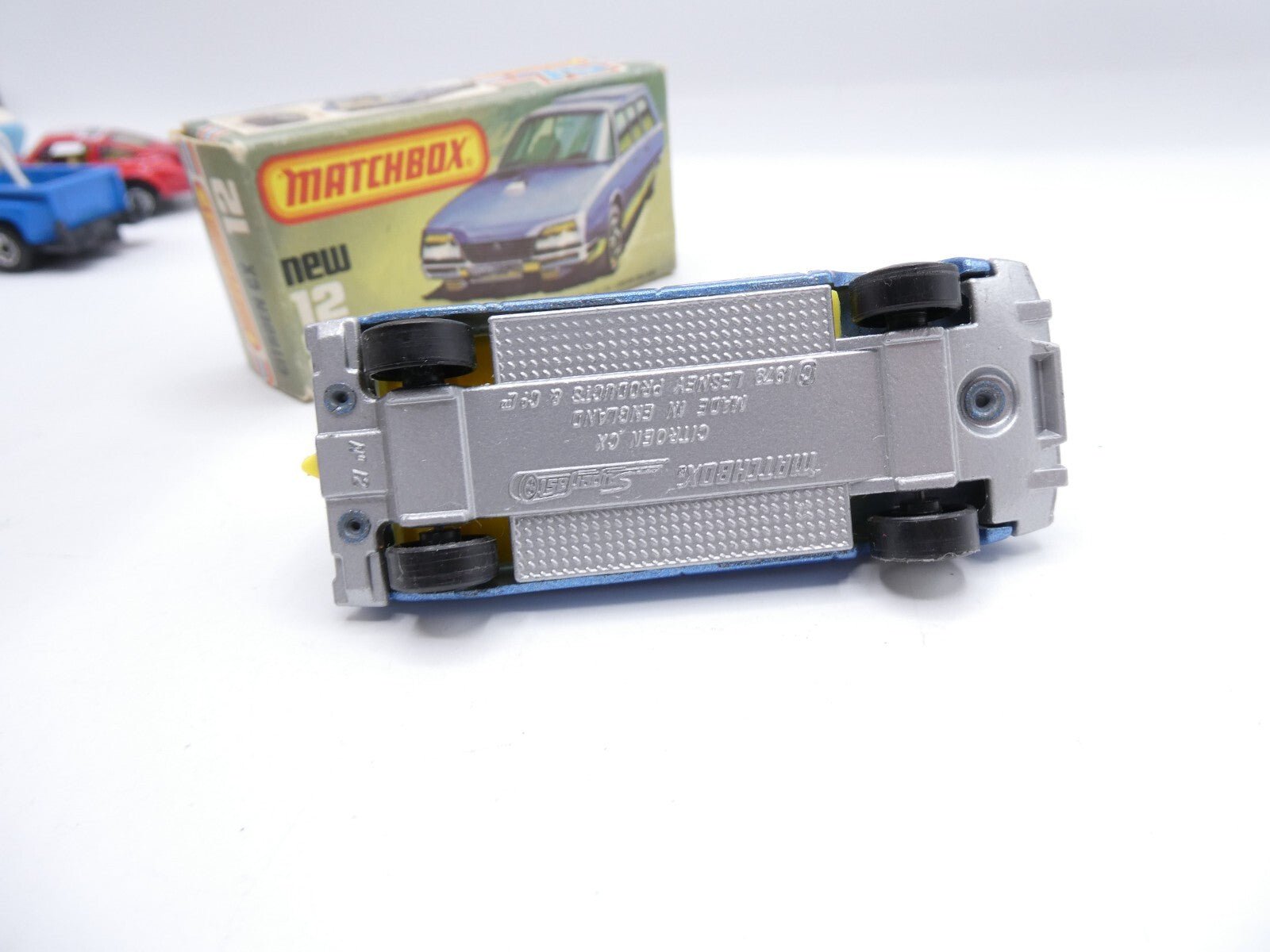 Matchbox Lesney Superfast 12 CITROEN CX Lighter Blue - Very Near Mint - Magic Matchbox
