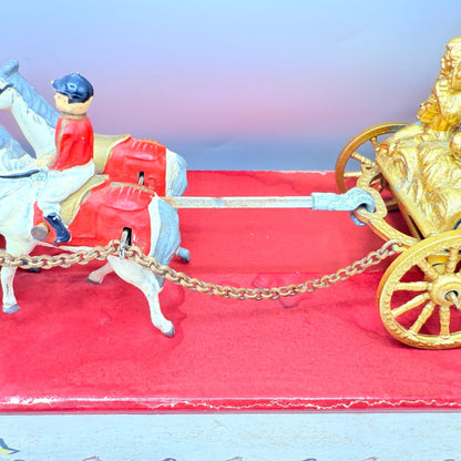 Matchbox Moko Lesney Coronation Coach VERY RARE EARLY ISSUE WITH KING & QUEEN - Magic Matchbox