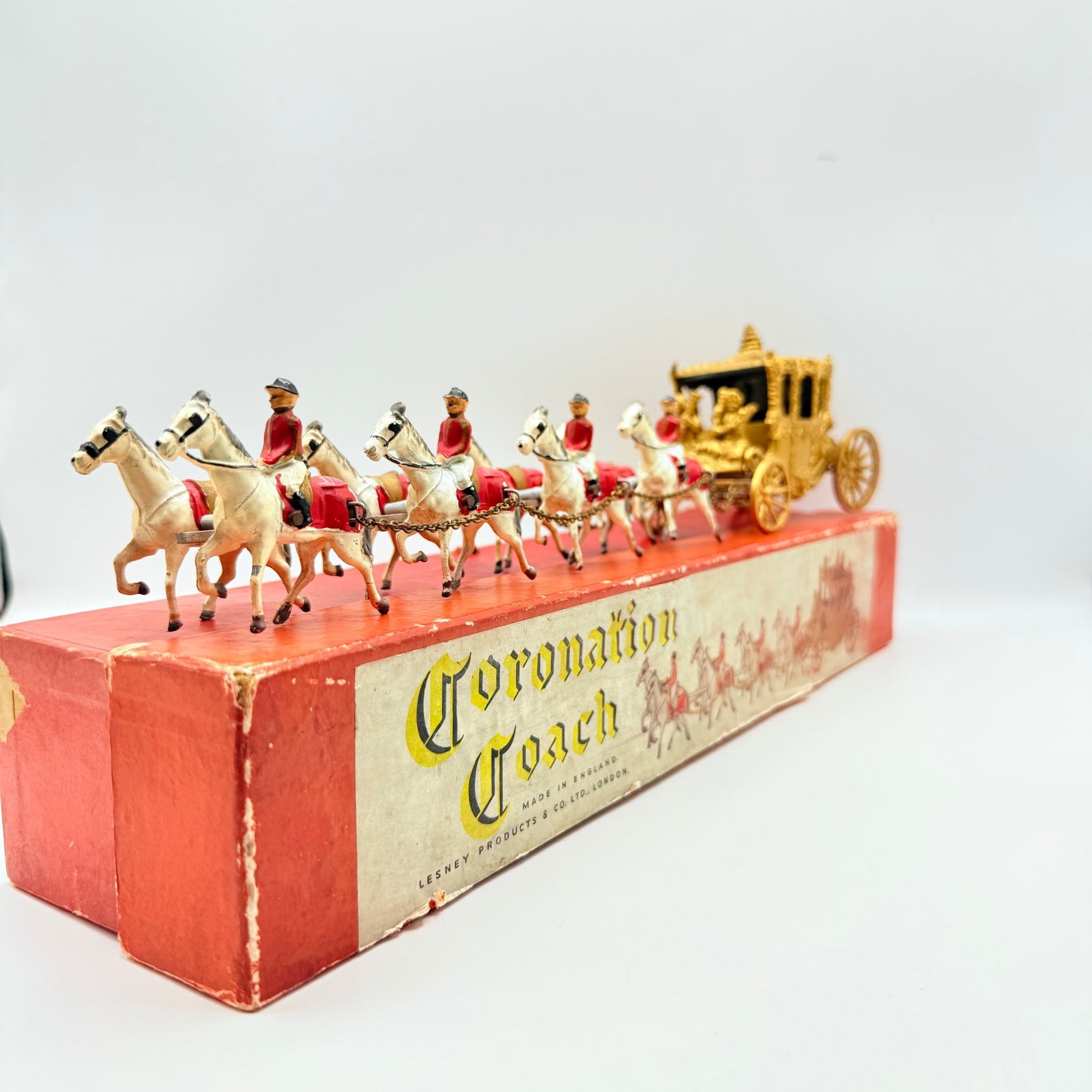 Matchbox Moko Lesney Coronation Coach VERY RARE EARLY ISSUE WITH KING & QUEEN - Magic Matchbox
