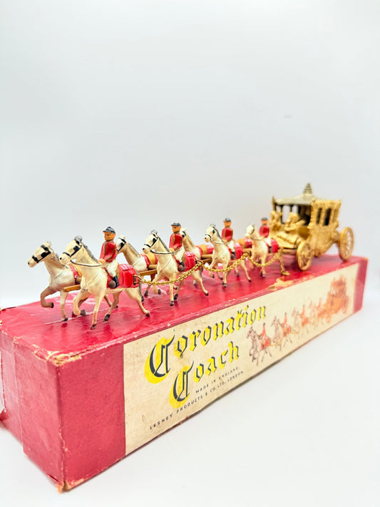 Matchbox Moko Lesney Coronation Coach VERY RARE EARLY ISSUE WITH KING & QUEEN - Magic Matchbox
