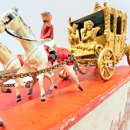 Matchbox Moko Lesney Coronation Coach VERY RARE EARLY ISSUE WITH KING & QUEEN - Magic Matchbox