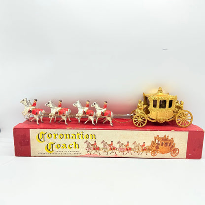 Matchbox Moko Lesney Coronation Coach VERY RARE EARLY ISSUE WITH KING & QUEEN - Magic Matchbox