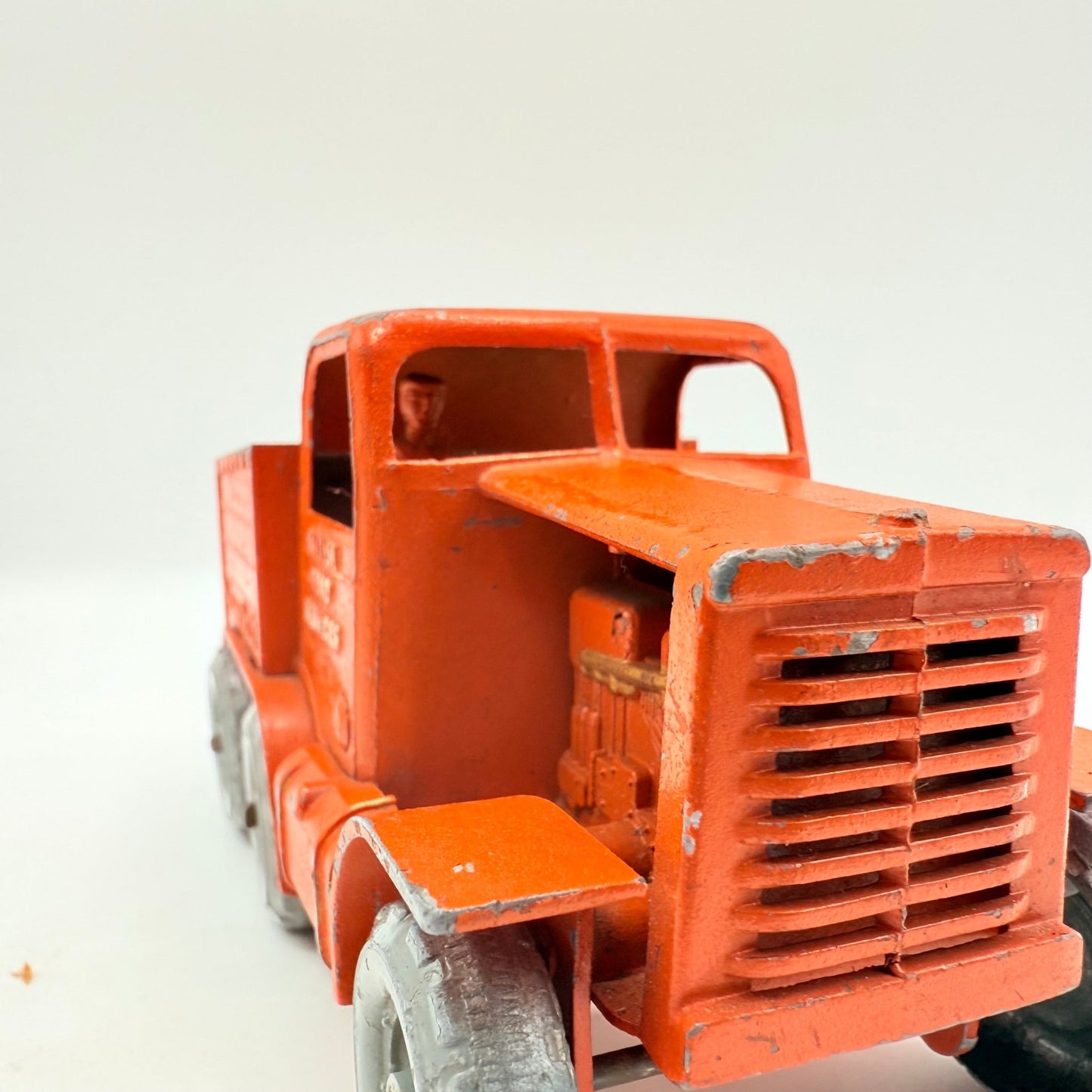 Matchbox Moko Lesney Large Scale Prime Mover + Low Loader Trailer & Caterpillar Bulldozer - Magic Matchbox