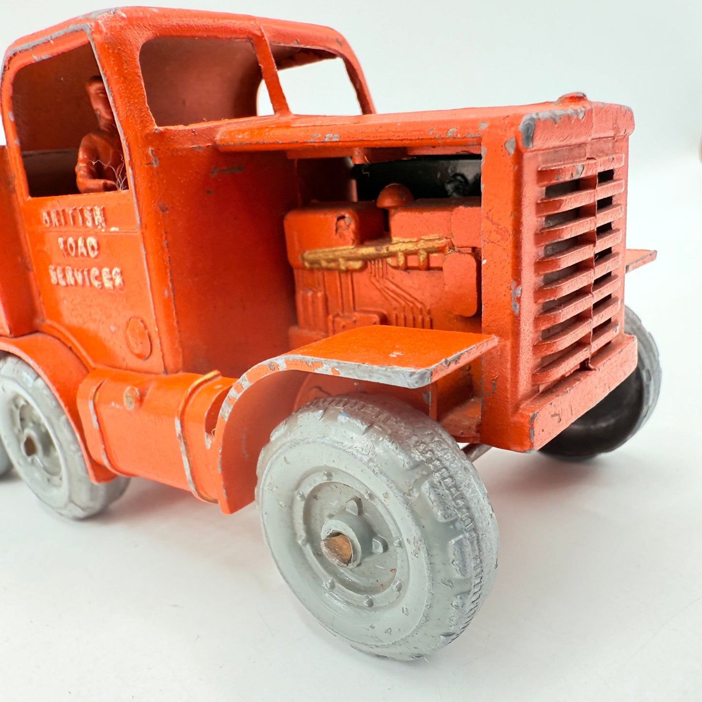 Matchbox Moko Lesney Large Scale Prime Mover + Low Loader Trailer & Caterpillar Bulldozer - Magic Matchbox