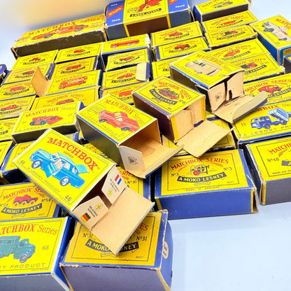 Matchbox Regular Wheels Damaged & Broken Boxes x 50 - Magic Matchbox