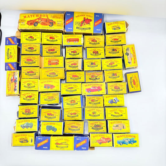 Matchbox Regular Wheels Damaged & Broken Boxes x 50 - Magic Matchbox