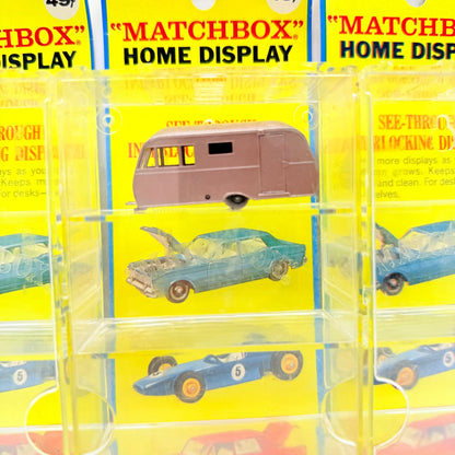 Matchbox Regular Wheels Fred Bronner Corporation US issue display x3 - Magic Matchbox