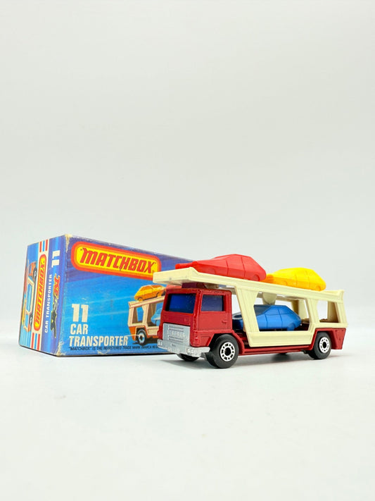 Matchbox Superfast 11 Car Transporter Red Cab/Blue Glass - Magic Matchbox