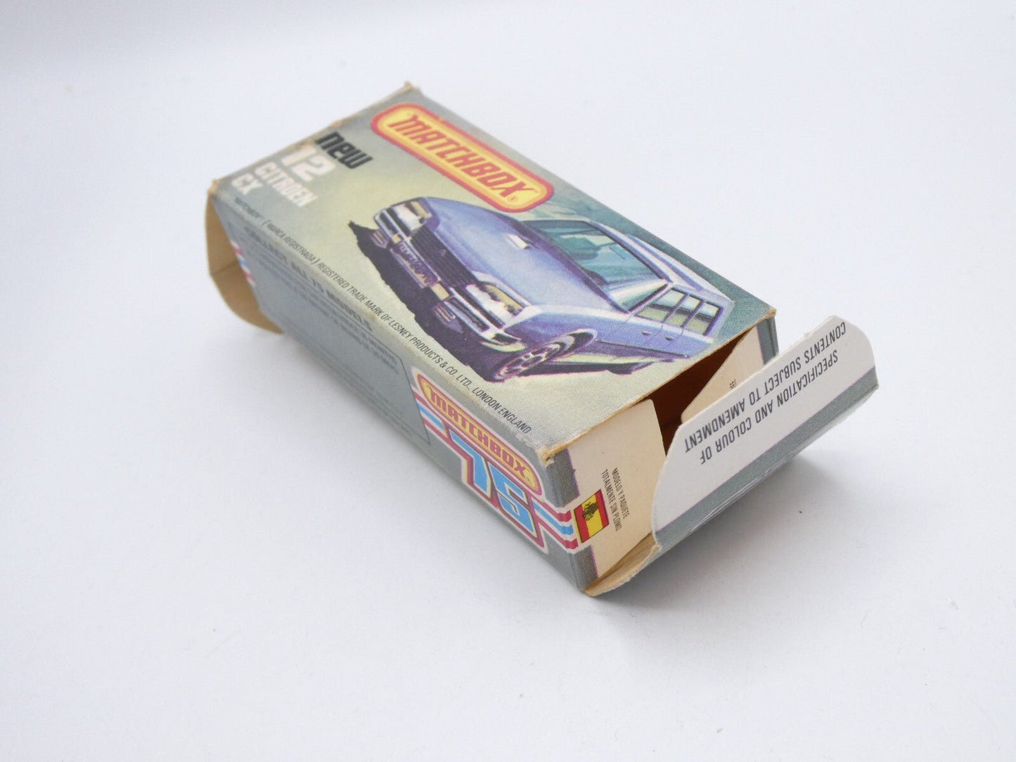 Matchbox Superfast 12 Citroen CX Blue - Blue Tinted Windows - Magic Matchbox