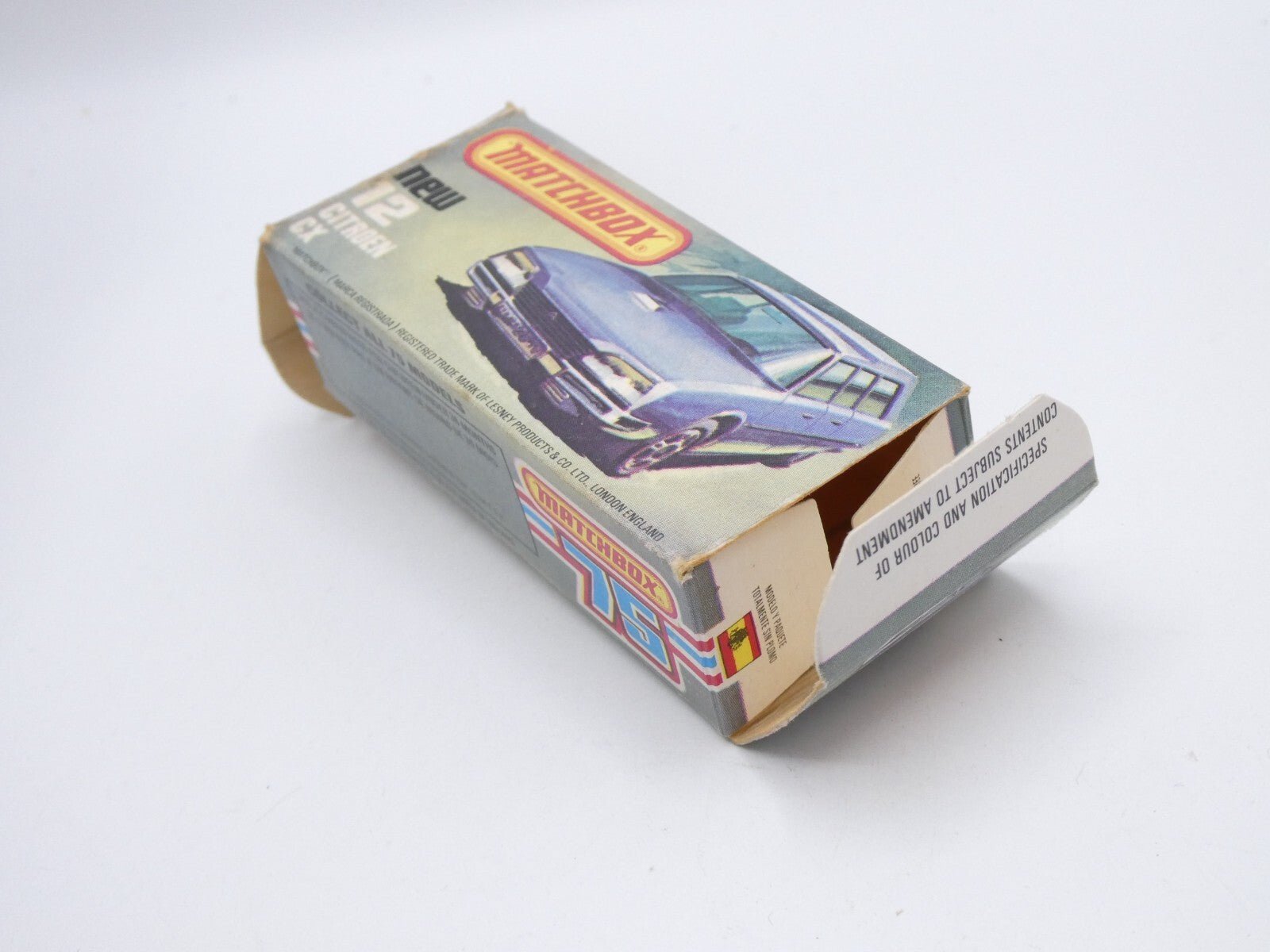 Matchbox Superfast 12 Citroen CX Blue - Blue Tinted Windows - Magic Matchbox