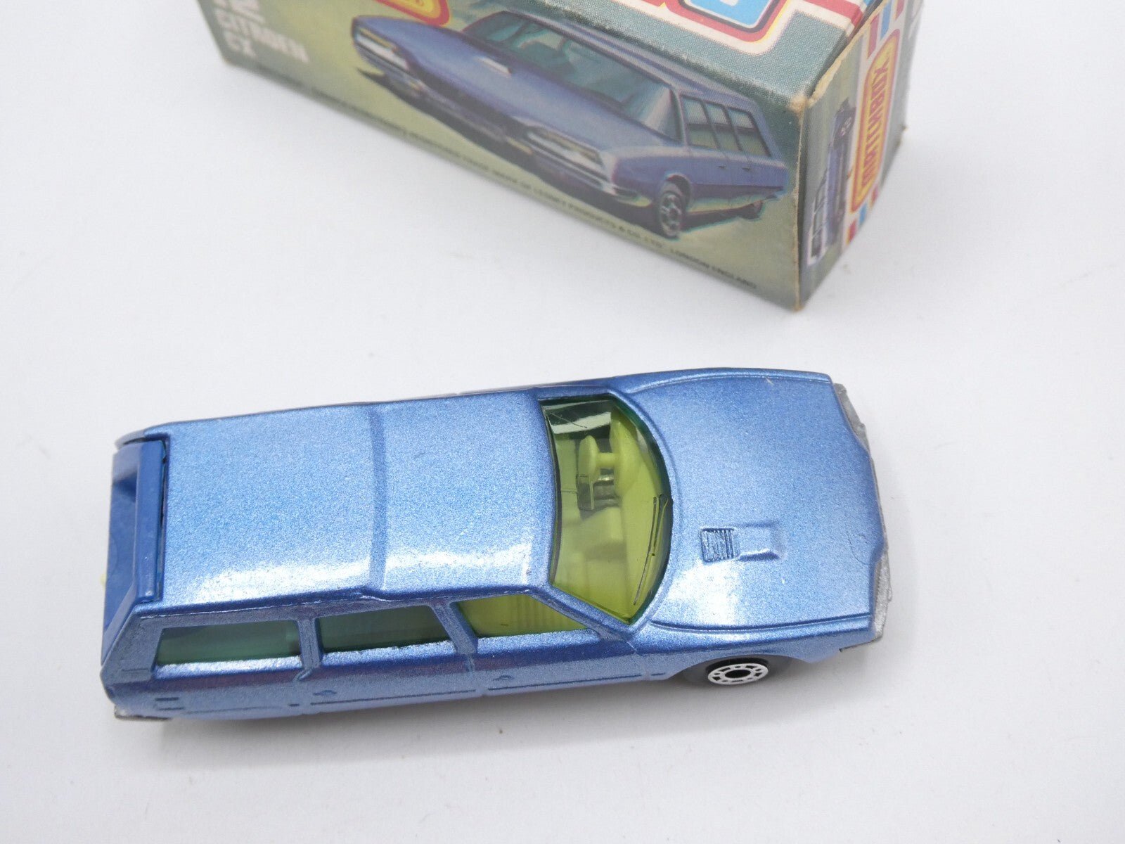 Matchbox Superfast 12 Citroen CX Blue - Blue Tinted Windows - Magic Matchbox