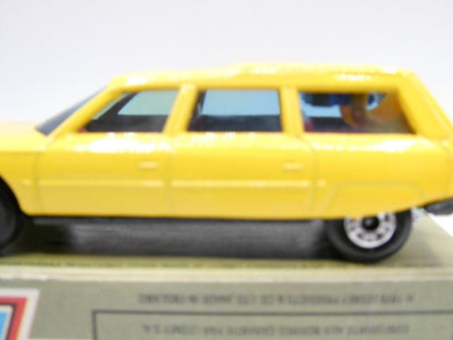 Matchbox Superfast 12 Citroen CX Yellow BLUE GLASS - Magic Matchbox