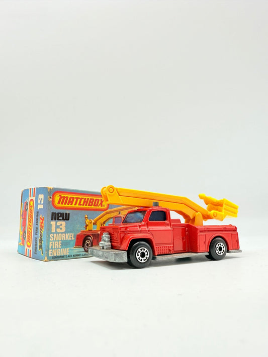 Matchbox Superfast 13 Snorkel Fire Engine - Magic Matchbox