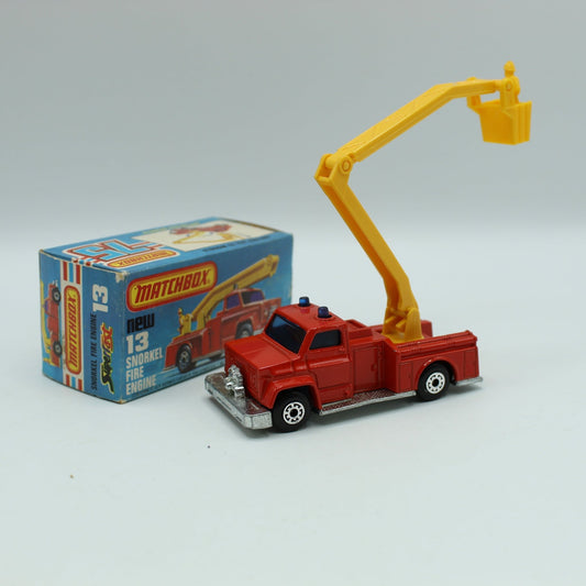 Matchbox Superfast 13 Snorkel Fire Engine - Magic Matchbox