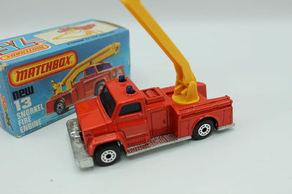 Matchbox Superfast 13 Snorkel Fire Engine - Magic Matchbox