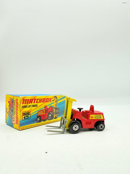 Matchbox Superfast 15 Fork Lift Truck - Magic Matchbox