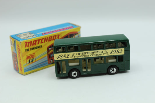 Matchbox Superfast 17 The Londoner - 1982 Chesterfield - Magic Matchbox