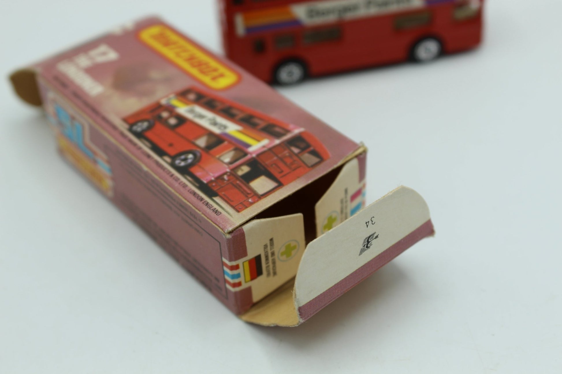 Matchbox Superfast 17 The Londoner - Berger Paints - Magic Matchbox