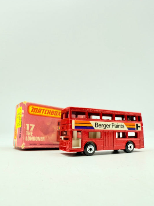 Matchbox Superfast 17 The Londoner - Berger Paints - Magic Matchbox