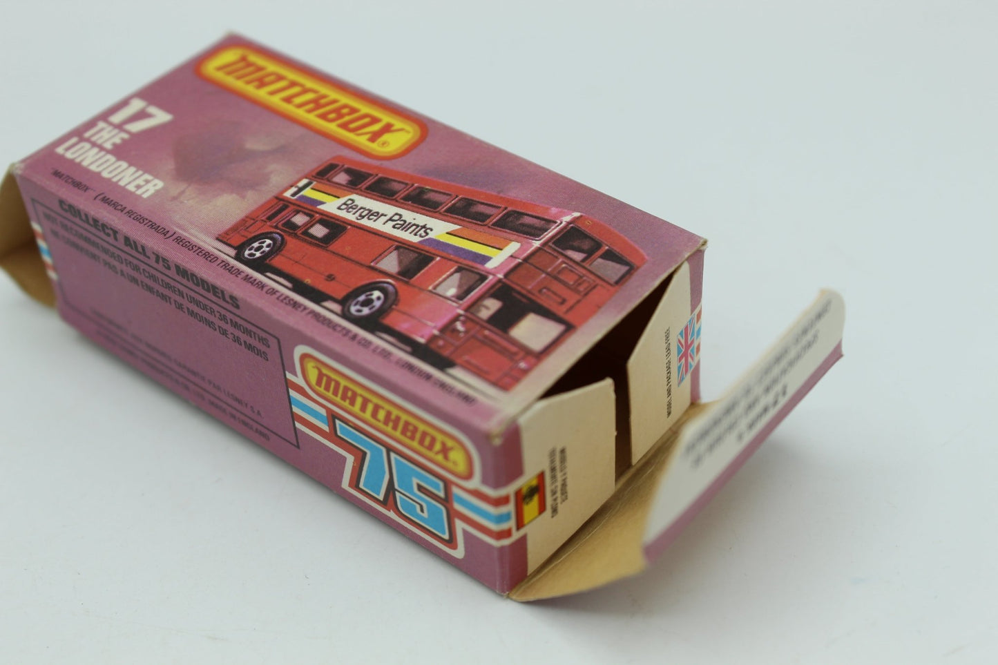 Matchbox Superfast 17 The Londoner - Irish Transport Trust - Magic Matchbox