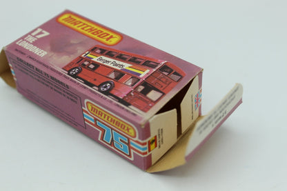 Matchbox Superfast 17 The Londoner - Irish Transport Trust - Magic Matchbox